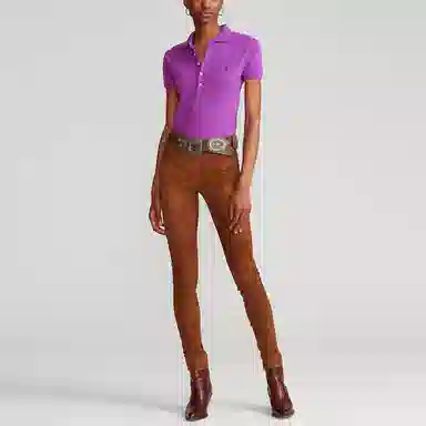 Polo Ralph Lauren Purple Polo Shirt