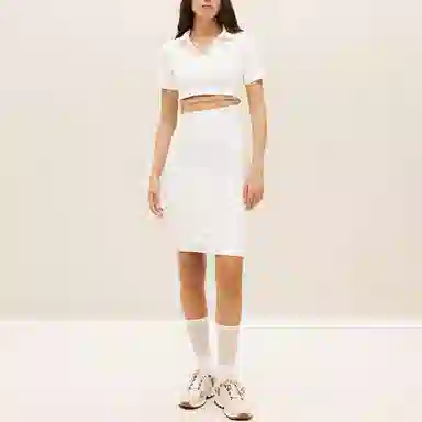 Jacquemus x Nike Polo Dress White