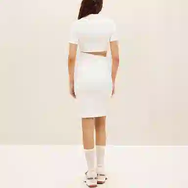 Jacquemus x Nike Polo Dress White