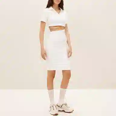 Jacquemus x Nike Polo Dress White