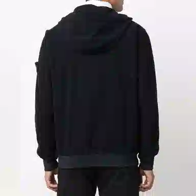 Stone Island Ghost Pieces Hoodie Navy