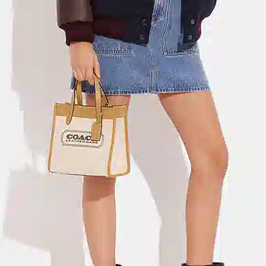COACH Field 22 Logo Tote