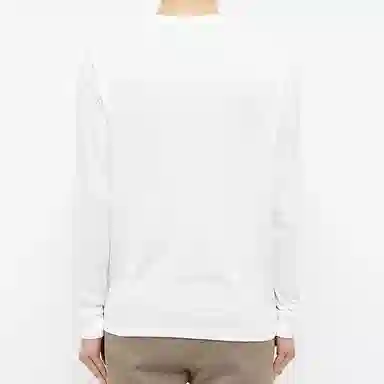 Carhartt WIP Long Sleeve Pocket Tee White
