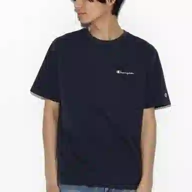 Champion Logo T-Shirt Black