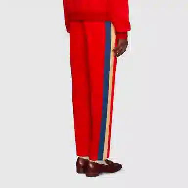 GUCCI Jogger Pants Red