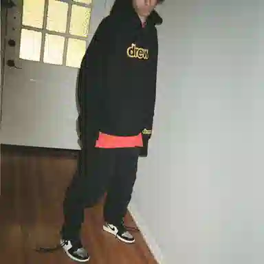 Drew House logo Secret Deconstructed Hoodie Logo