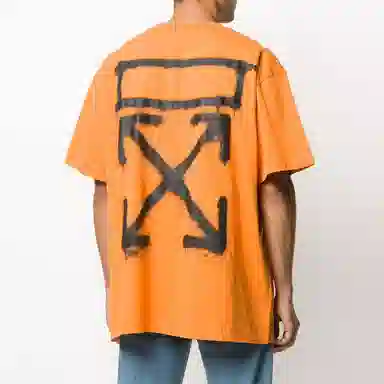 OFF-WHITE SS20 Orange Tee