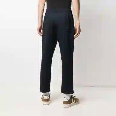 AMIPARIS SS21 Logo Embroidered Sweatpants Black