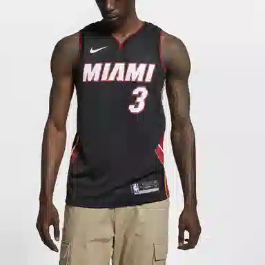 Nike NBA Dwyane Wade Icon Edition Swingman Jersey 3 SW
