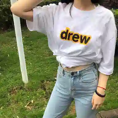 Drew House Secret White LogoT