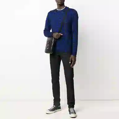 SAINT LAURENT D02 Black Jeans