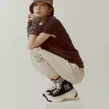 MLB Chunky High New York Yanker Black