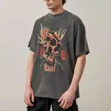 Represent Vintage Washed T-Shirt Grey