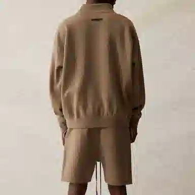 Fear of God Essentials SS21 Mockneck Taupe