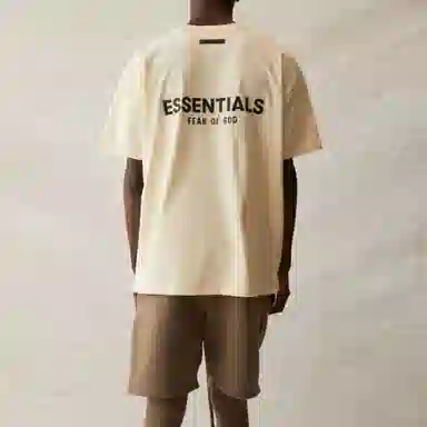 Fear of God Essentials SS21 Short Sleeve Tee Buttercream/Cream