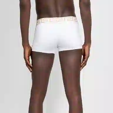 Versace Medusa Logo Boxer Briefs White