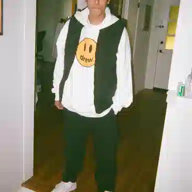 Drew House Deconstructed Mascot Hoodie White