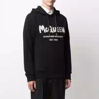 Alexander McQueen FW21 Logo Hoodie