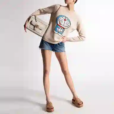 GUCCI x Disney Donald Duck Denim Shorts