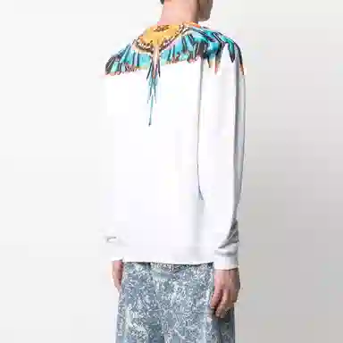 Marcelo Burlon Wings Crewneck Sweatshirt White