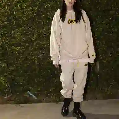 Drew House Logo FW21 Secret Hoodie Beig