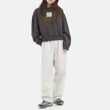 Stussy Agness Boxy Crop Hoodie