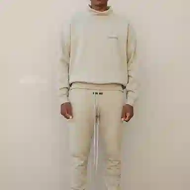 Fear of God Essentials FW21 Pullover Mockneck Pistachio