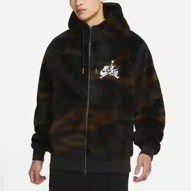 Jordan Wings Full-Zip Hoodie Black