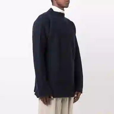 Maison Margiela FW21 Wool Sweater Blue