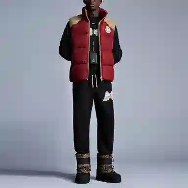 Moncler Genius x Palm Angels FW21 Black Fleece Sweatpants