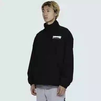 Thrasher Boyfriend Nylon Jacket Black