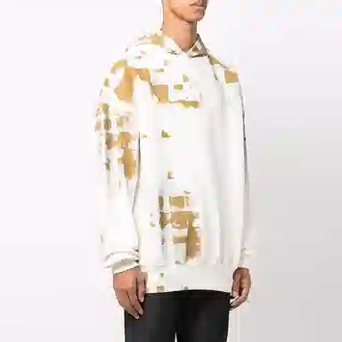 A-COLD-WALL* FW21 Faded Print Hoodie White