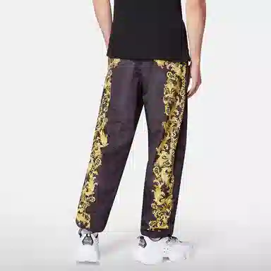 Versace Jeans Couture Logo Sweatpants Black