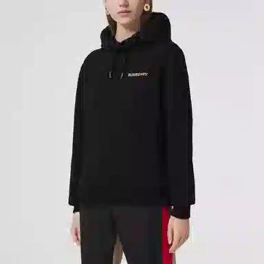 Burberry SS22 Deer Hoodie Black