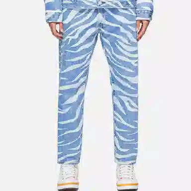 CLOT x Levis Tiger Print Jeans