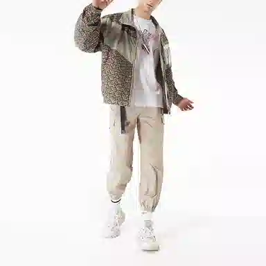 Boy London Logo Jacket Khaki