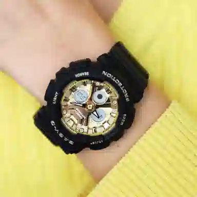 CASIO G-SHOCK BABY-G GA-2100-1A1+BA-130-1A3ER