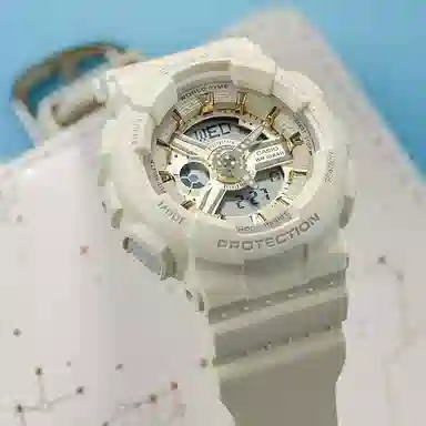 CASIO G-SHOCK BABY-G GM-110G-1A9+BA-110GA-7A2ER