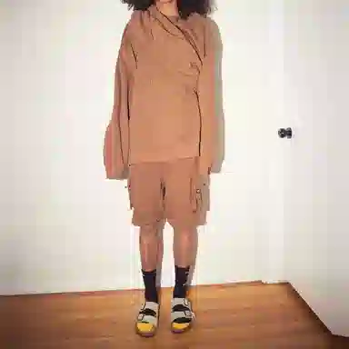 Drew House Sketch Mascot Crewneck Brown