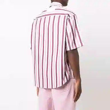 AMIPARIS SS22 Colorblock Striped Shirt