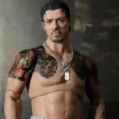 Hot Toys 16 mms 138 barney ross 30cm