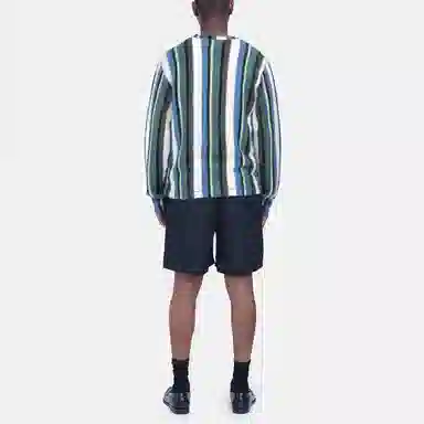 Stussy Vertical Striped Knit Crew