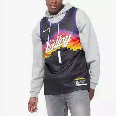 Nike NBA Swingman Jersey Booker 1 Black