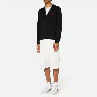 AMIPARIS V-Neck Sweater Black