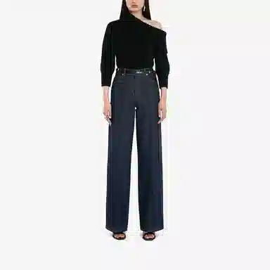 Alexander McQueen FW22 Black Wool Sweater