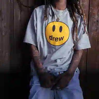 Drew House SS22 Mascot Ss Tee Heather Grey T