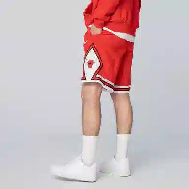 Nike Courtside Heritage NBA Shorts Red