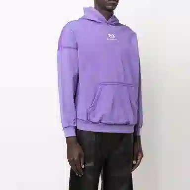Balenciaga SS22 Hoodie Purple