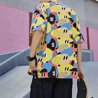 Li-Ning x Phil Hackett Short Sleeve Shirt Yellow