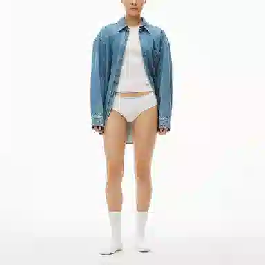 alexander wang FW22 Bodywear Logo 1